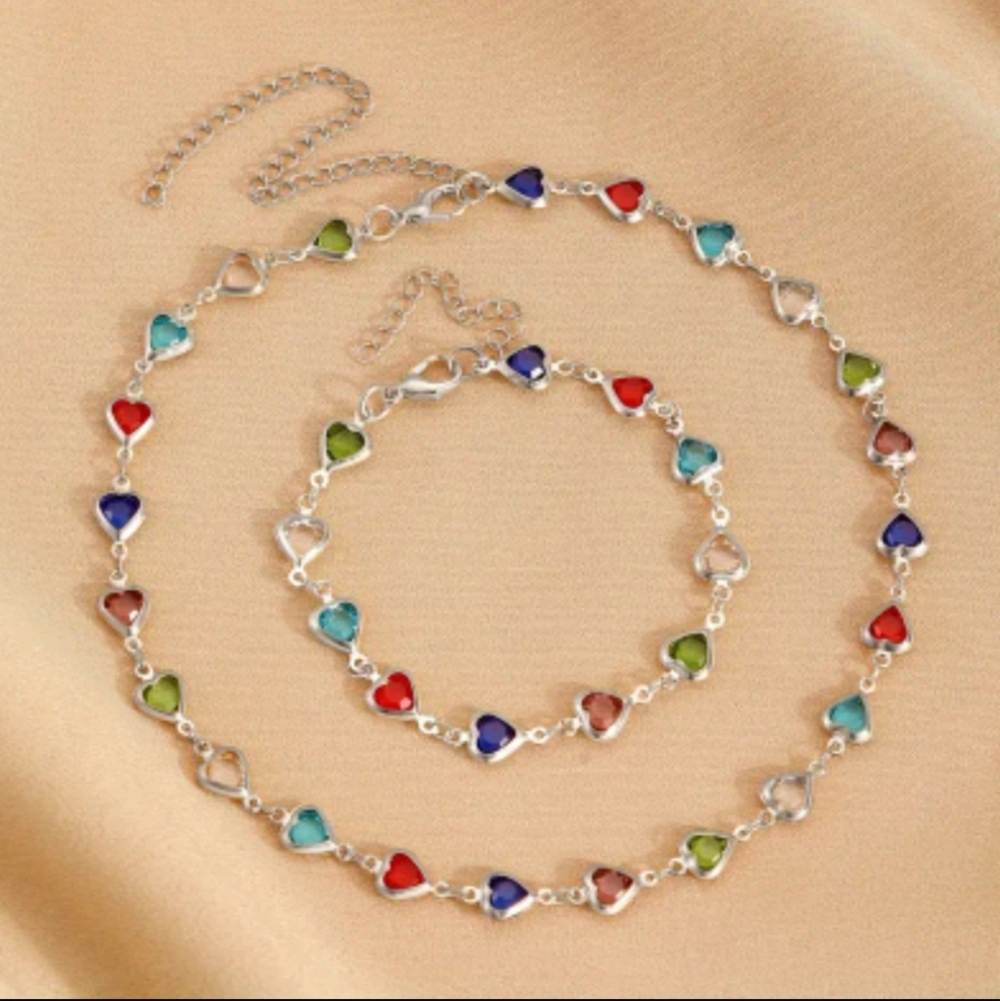 2 Pcs Heart Set - Picture 2 of 5